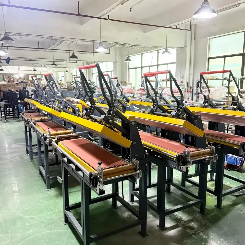 Dual Station Manual Heat Press for Garment Production detail 5