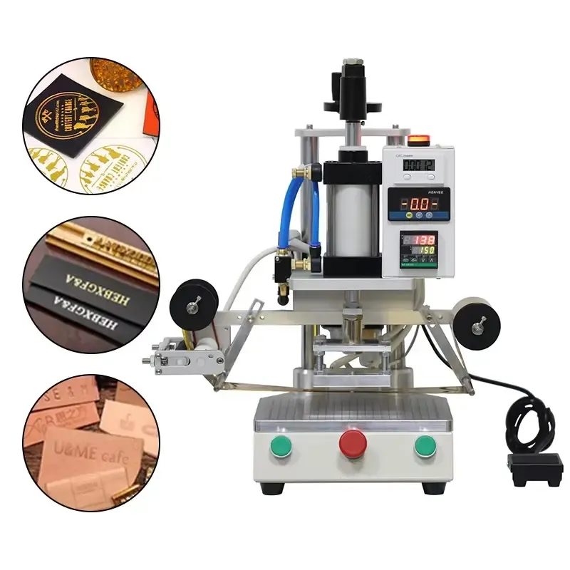 Hot Foil Stamping Machine for Leather, Paper and Custom Gift Products