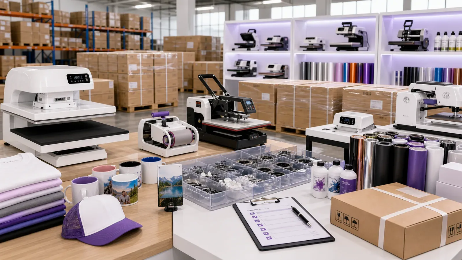 Distributor Plan for Heat Press Machines and Consumables