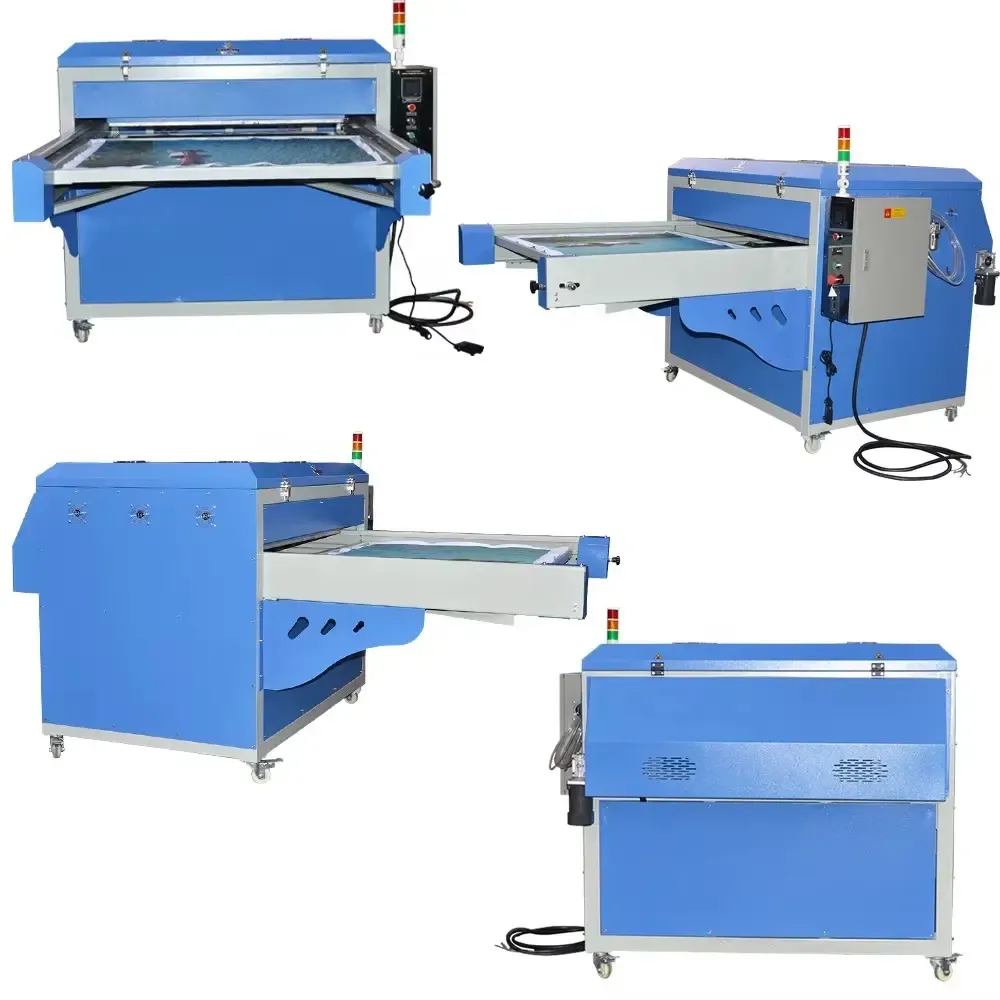 Plancha térmica manual plana de gran formato para producción textil - detalle 4