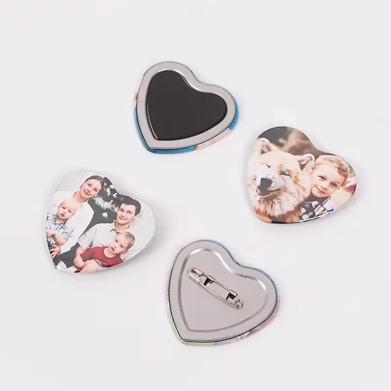 57x53mm Heart Shape Photo Fridge Magnet Making Machine detail 8