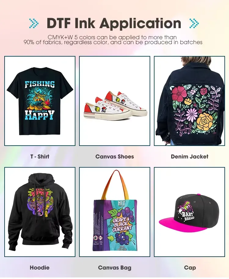 DTF Transfer Ink for Apparel Heat Transfer Workflows detail 4