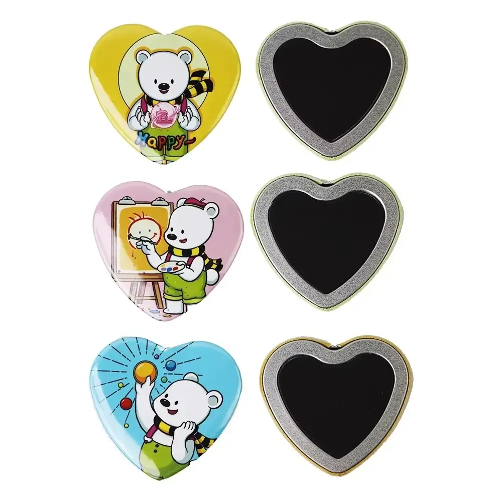 57x53mm Heart Shape Photo Fridge Magnet Making Machine detail 7