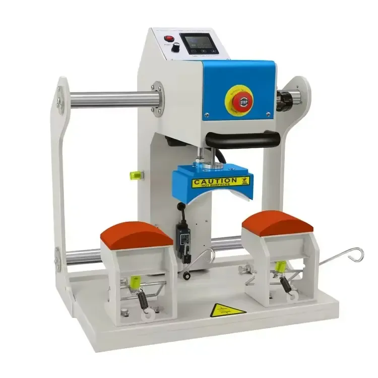 Pneumatic Cap Heat Press for Efficient Hat Production