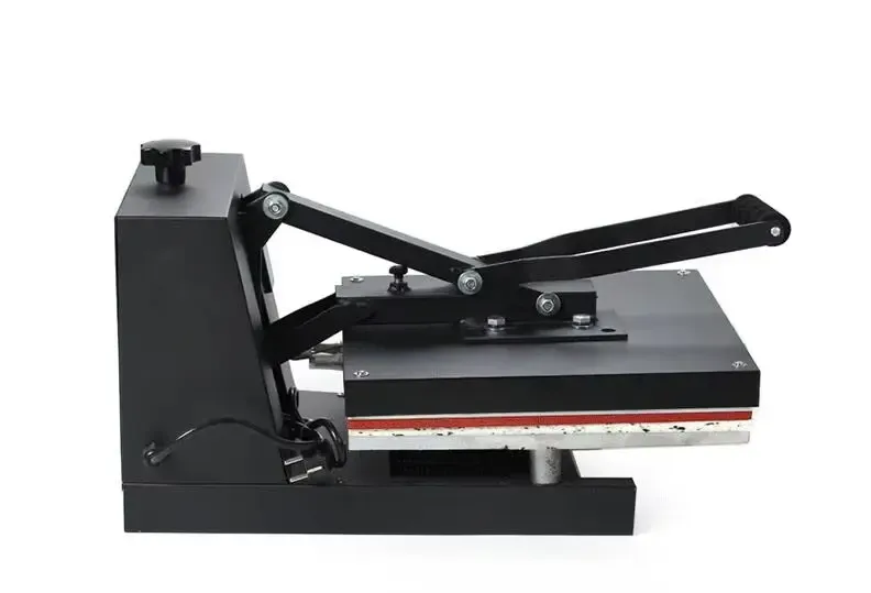 Plancha térmica manual tipo almeja negra con panel de control digital - detalle 6