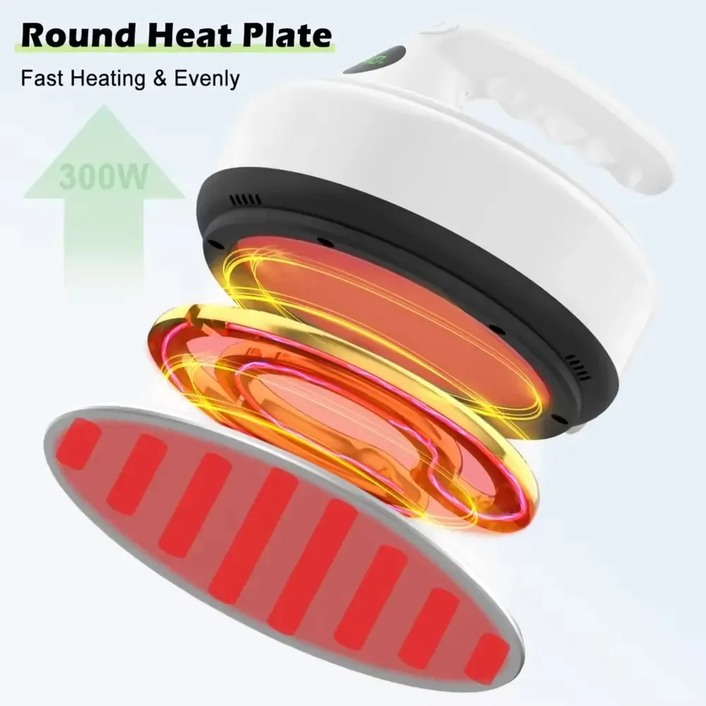 5-Inch Portable Electric Heat Press Machine for Small Custom Products - image 5