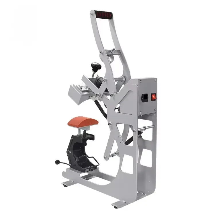 Swing-Away Manual Cap Heat Press Machine for Hat and Logo Transfer - image 5