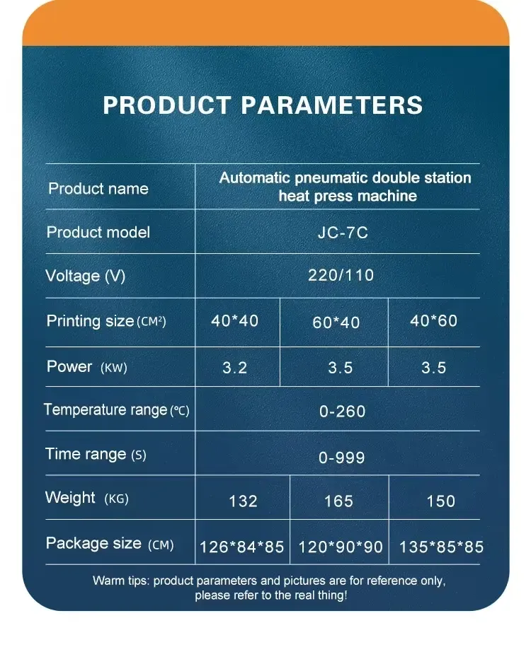 60x40cm 24x16 Inch Pneumatic Heat Press Machine detail 6