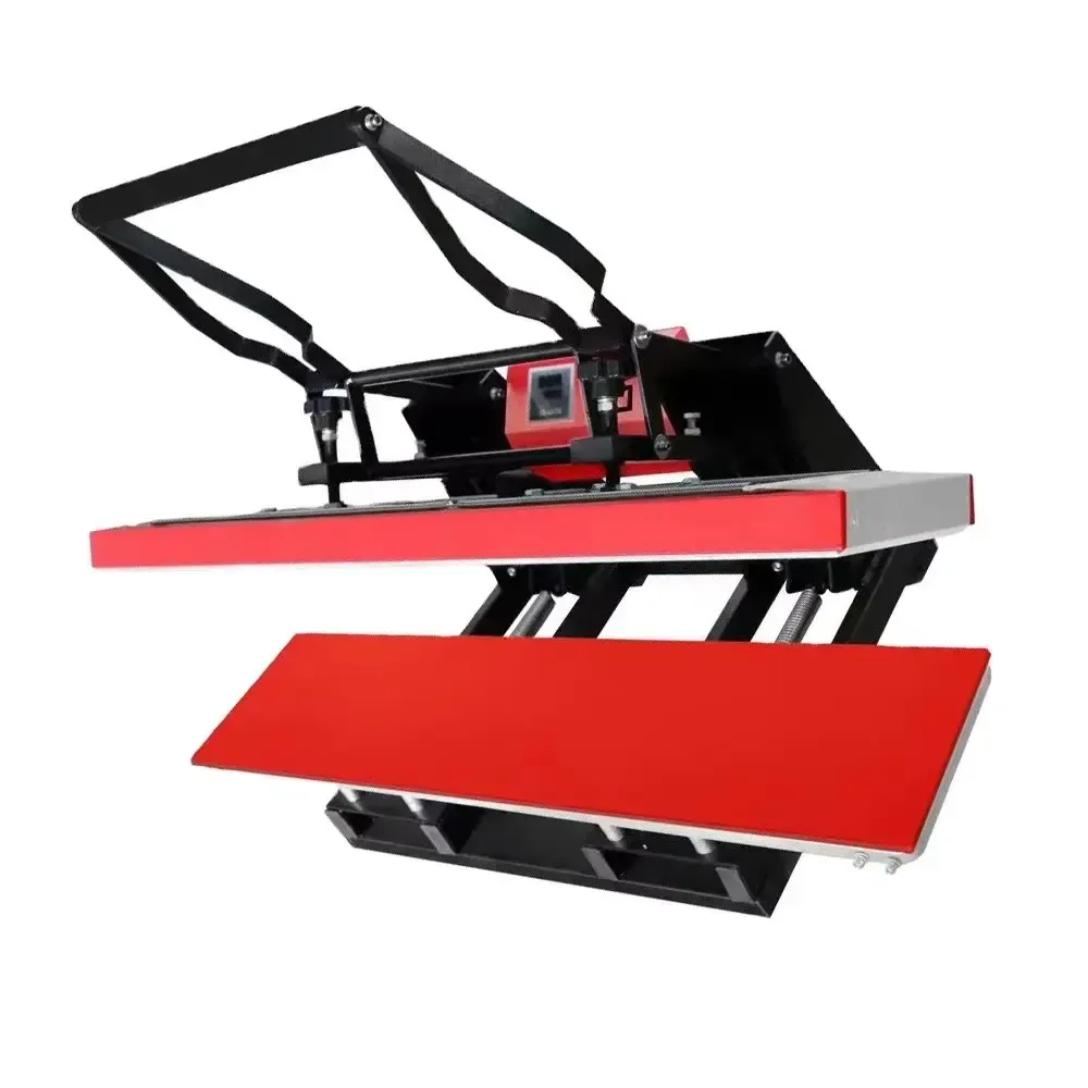 Dual Station Manual Heat Press for Garment Production - image 2