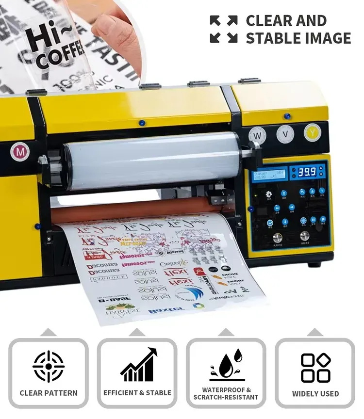 Imprimante UV DTF à deux têtes XP600 pour étiquettes personnalisées - détail 3