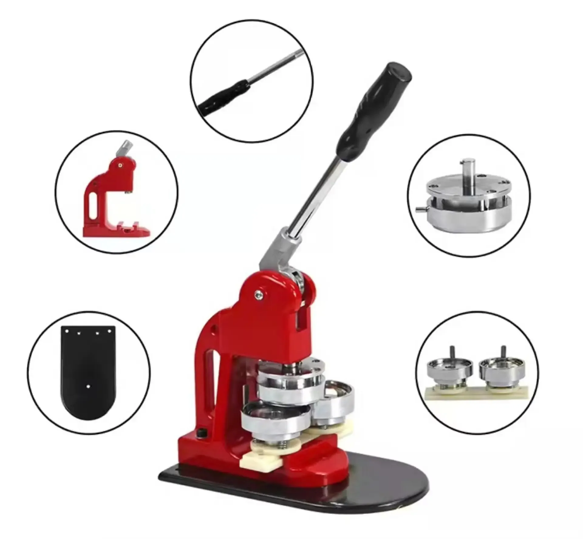 25mm to 75mm Multi-Size Fridge Magnet Making Machine detail 1
