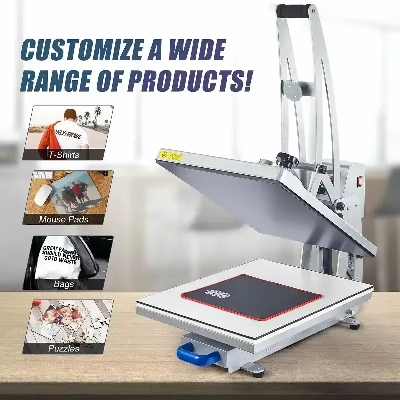 Drawer Manual Heat Press for Garment Printing detail 1