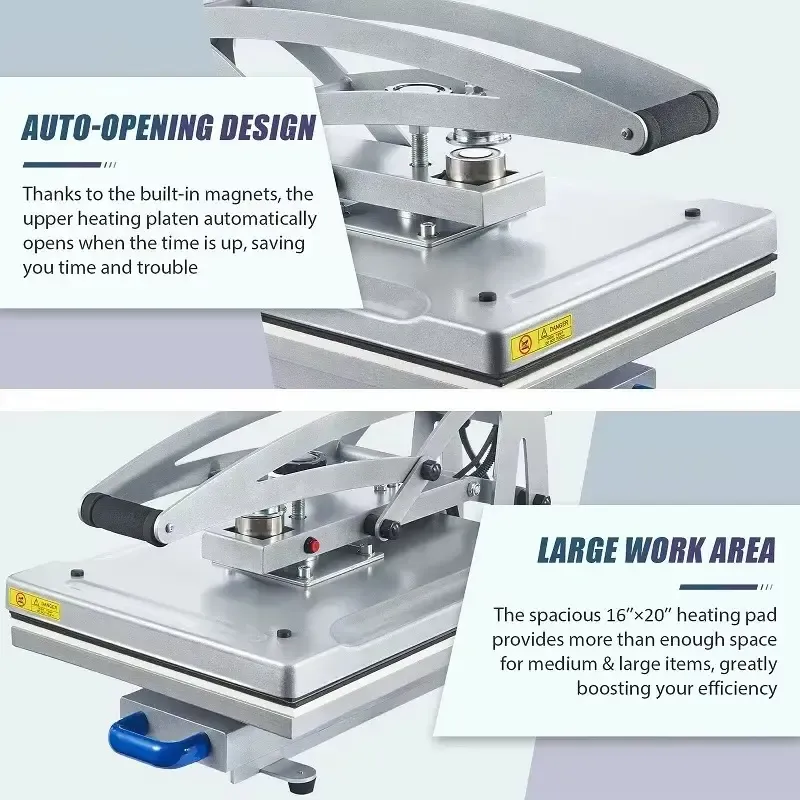 Drawer Manual Heat Press for Garment Printing detail 5