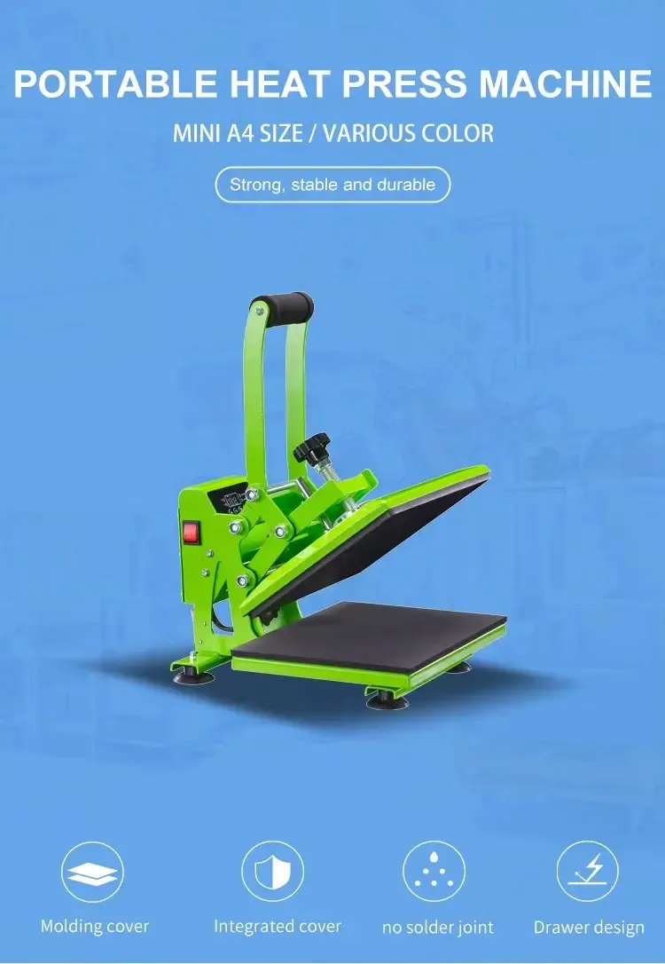 Manual Clamshell Heat Press for T-Shirt Transfer detail 4