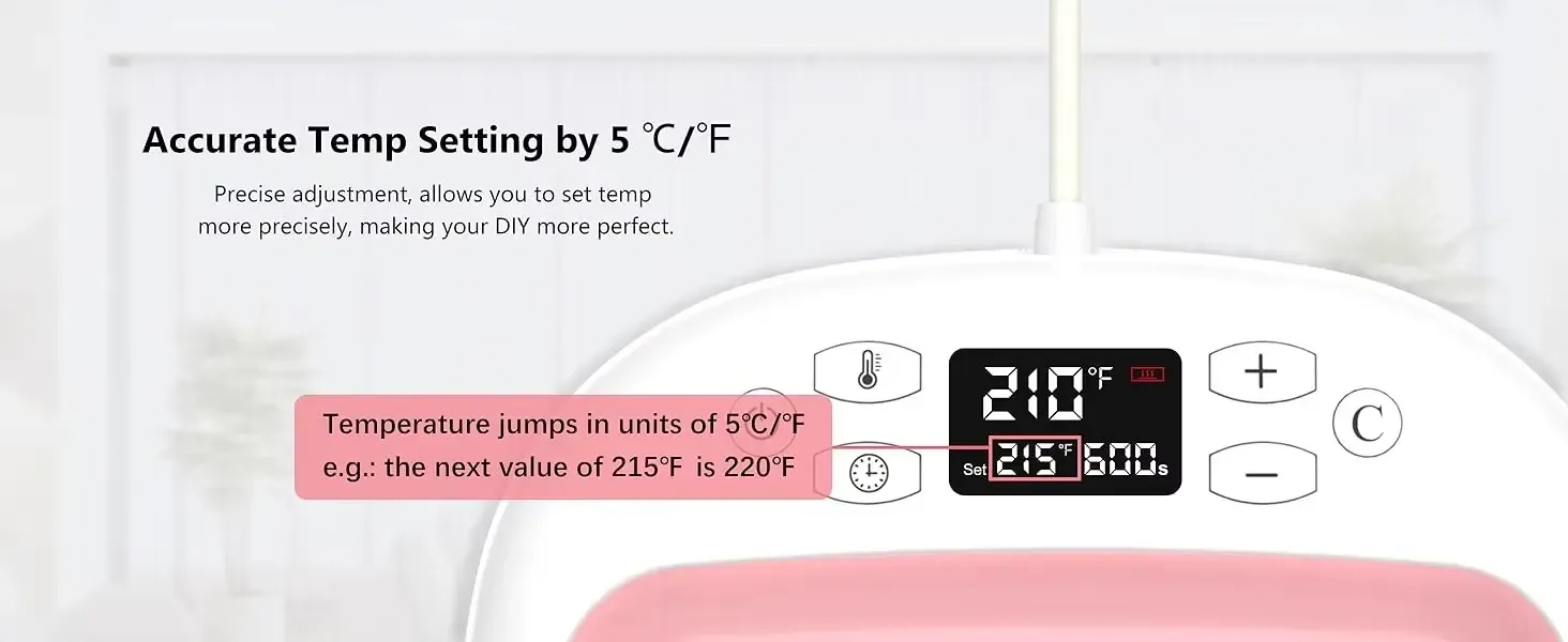 Presse à chaud électrique portable 10x10 pour petits transferts - détail 5