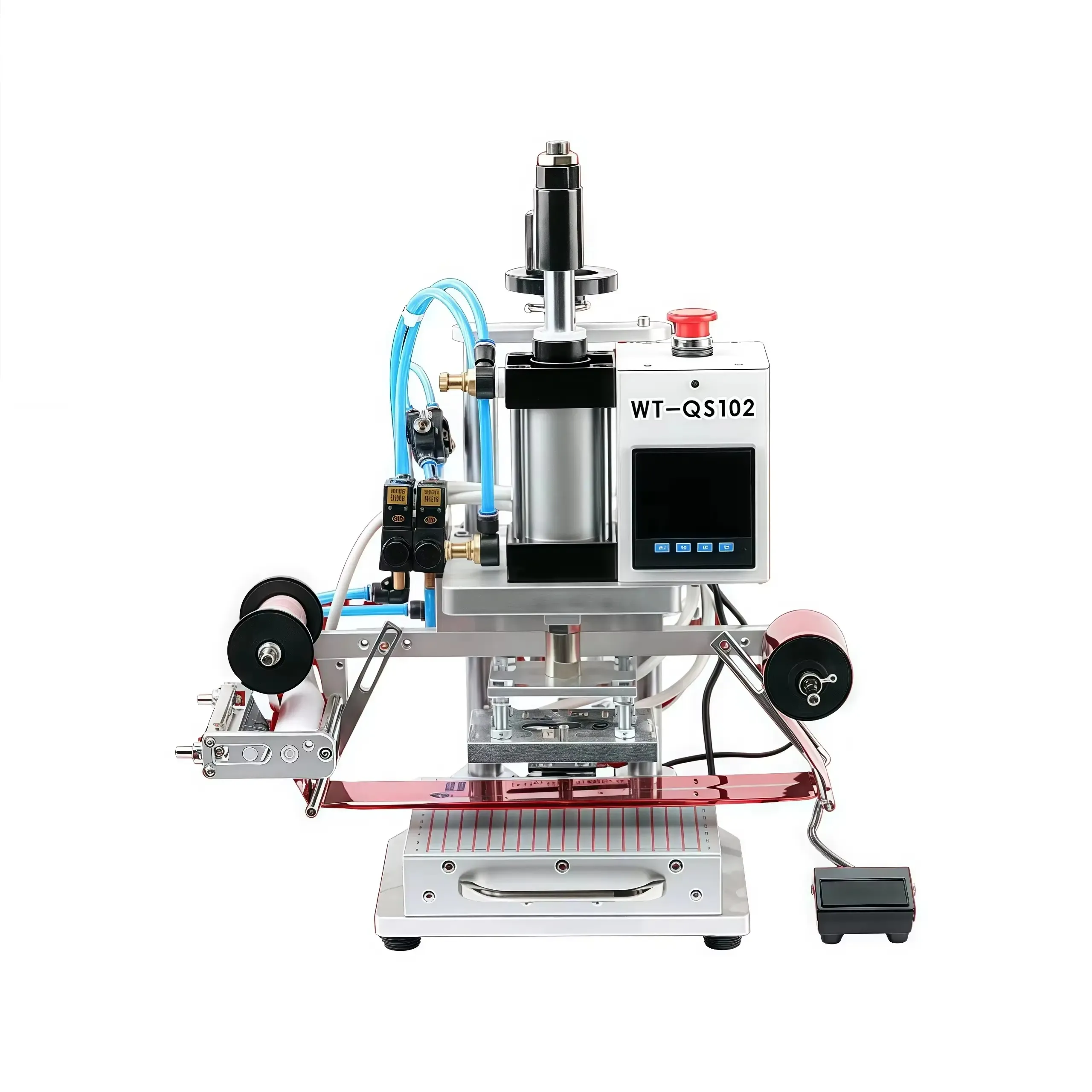 Pneumatic Flatbed Foil Stamping Press for Leather and Paper Products - image 6