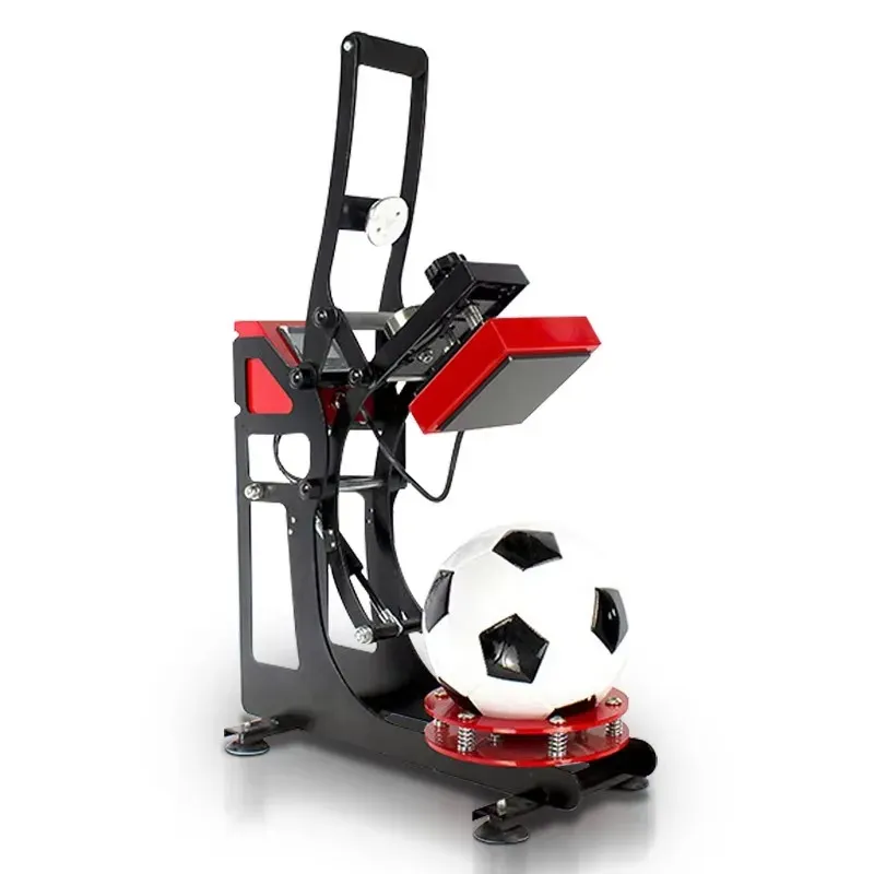 Sports Ball Heat Press Machine for Custom Logo Transfers