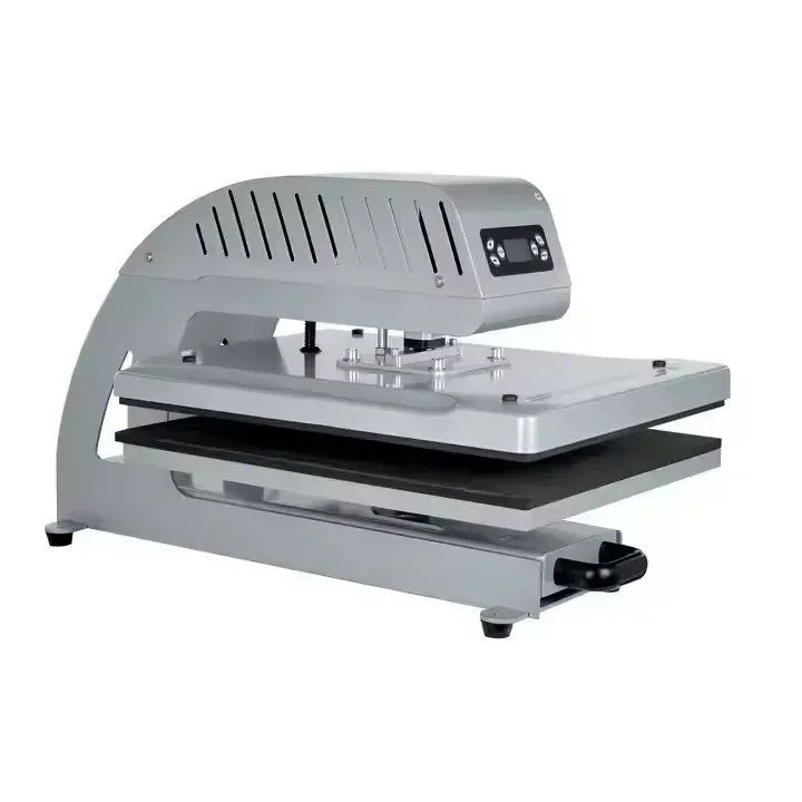 Drawer Base Electric Heat Press for Garment Transfer - image 6