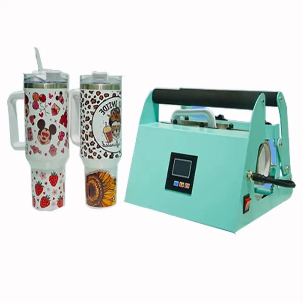 Portable 40oz Tumbler Sublimation Mug Press Machine detail 7