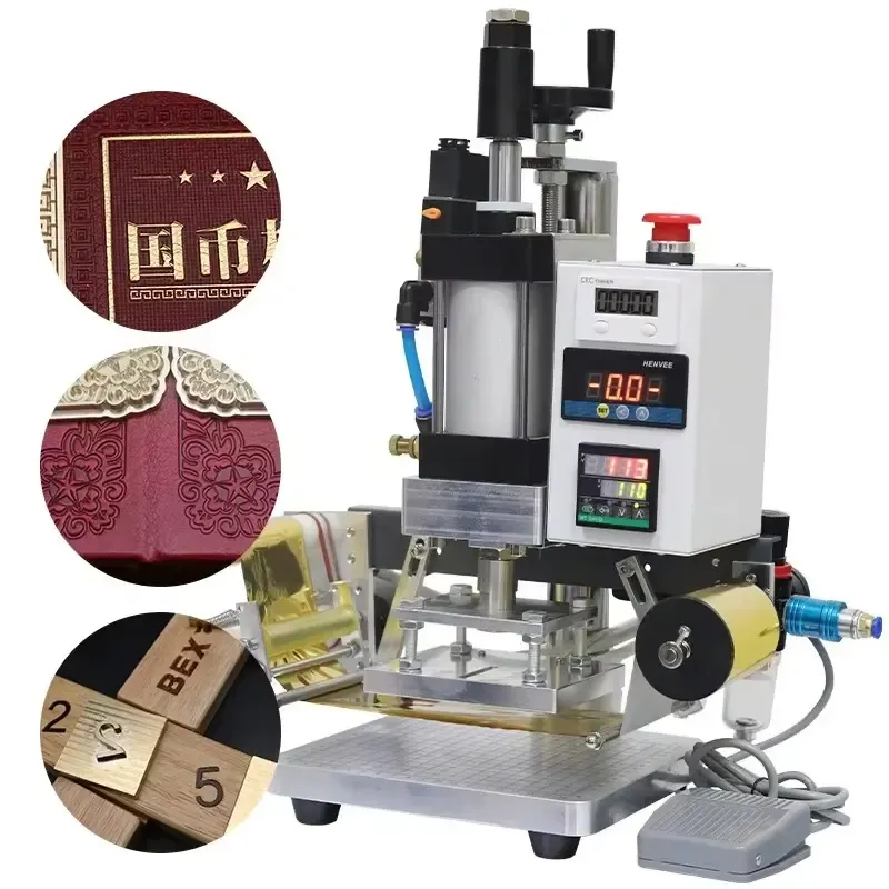 Machine de marquage à chaud doré numérique pour logos personnalisés et décoration de cadeaux - image 5