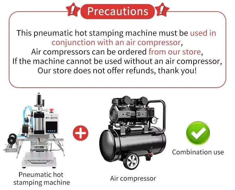 Máquina hidráulica de hot stamping e prensa térmica para uso industrial - detalhe 1
