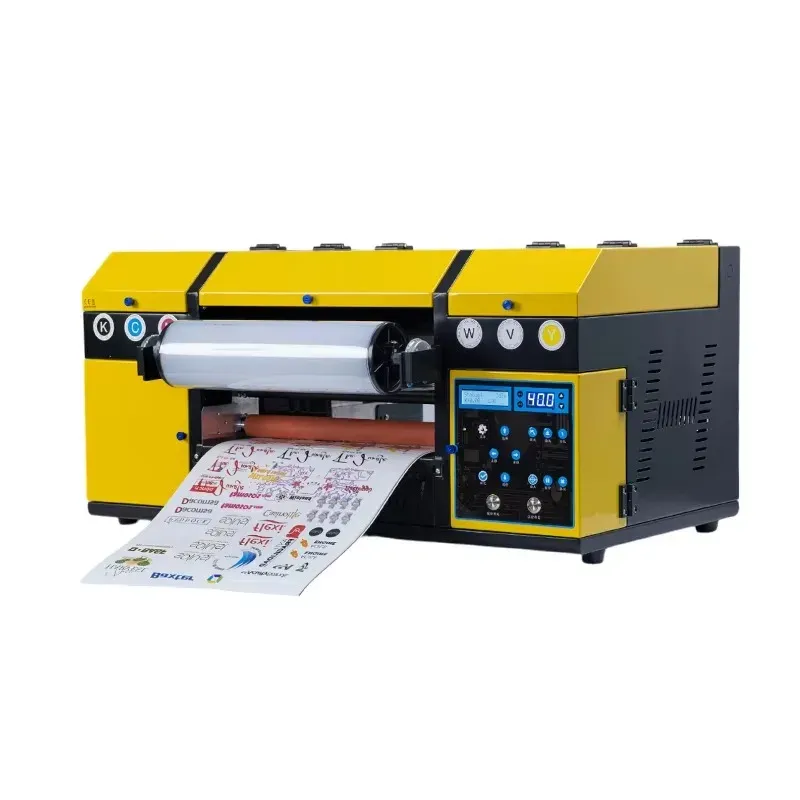 UV DTF Printer with Dual XP600 Heads for Custom Labels