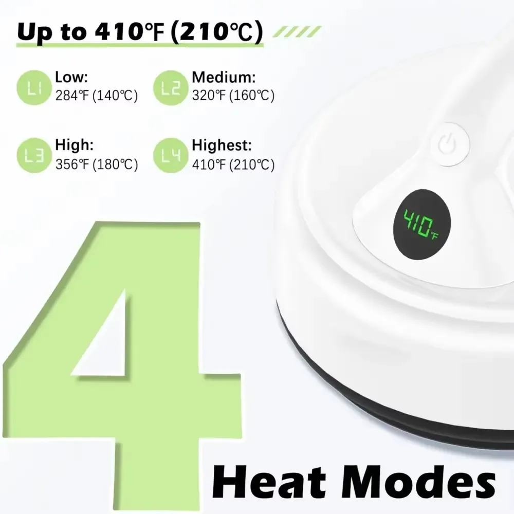 5-Inch Portable Electric Heat Press Machine for Small Custom Products - image 2
