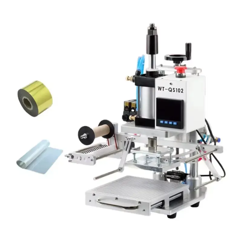 Máquina neumática automática plana de estampado en caliente para producción B2B - imagen 5