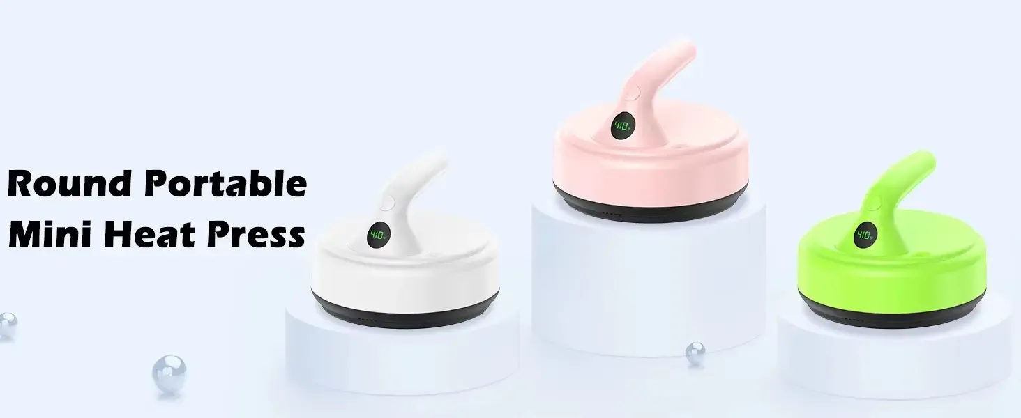 5-Inch Portable Electric Heat Press Machine for Small Custom Products detail 2