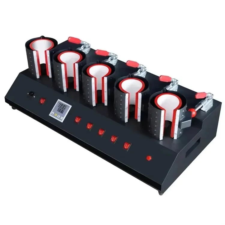 5-in-1 Sublimation Cup Heat Press Machine