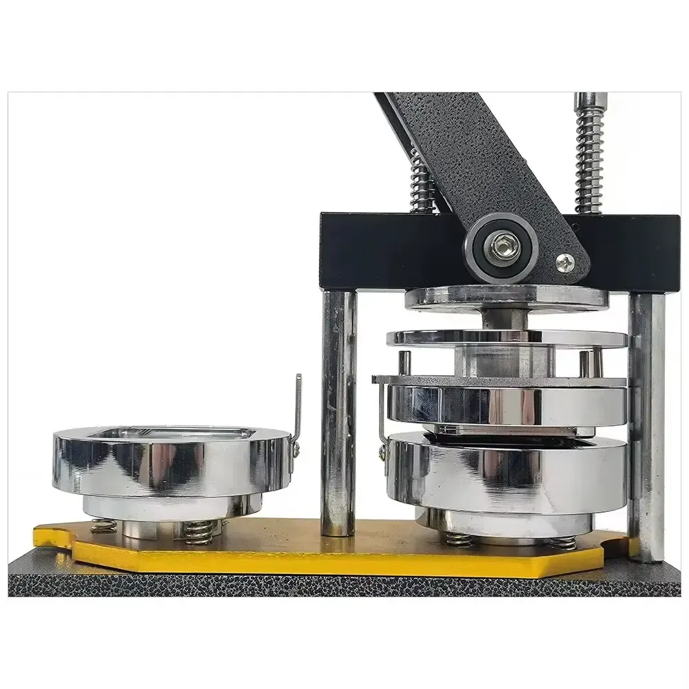 Manual 50x50mm Custom Fridge Magnet Making Machine detail 6