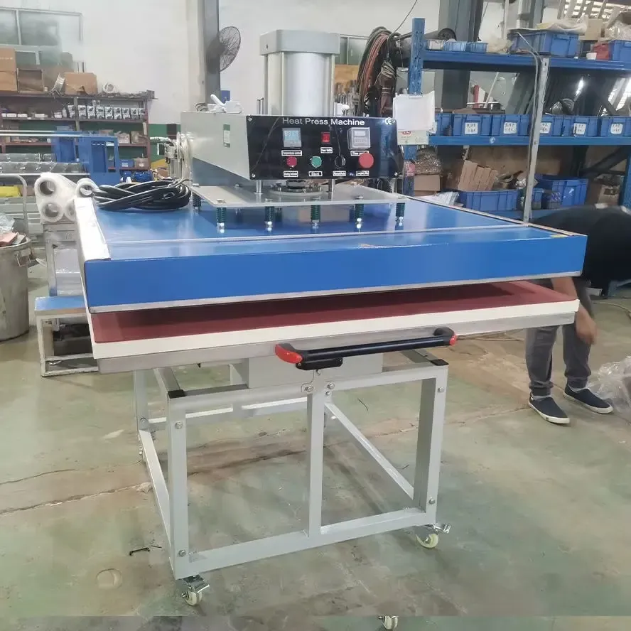 Large Format Clamshell Pneumatic Heat Press Machine detail 3