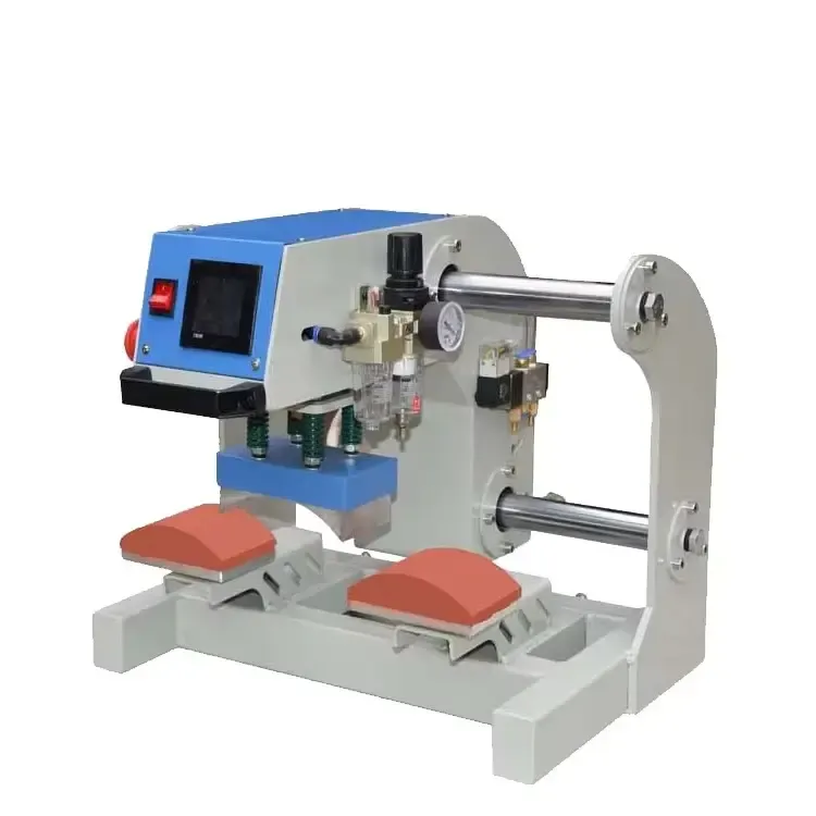 Double Station Cap Heat Press for Batch Logo Transfer