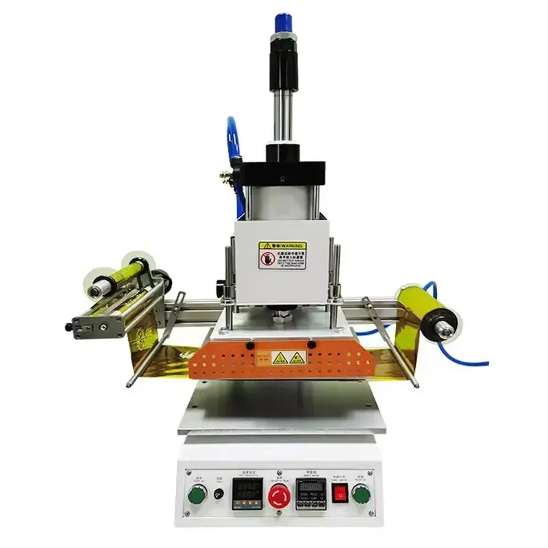 20x30cm Pneumatic Hot Foil Stamping Machine for Leather, Paper and Cards
