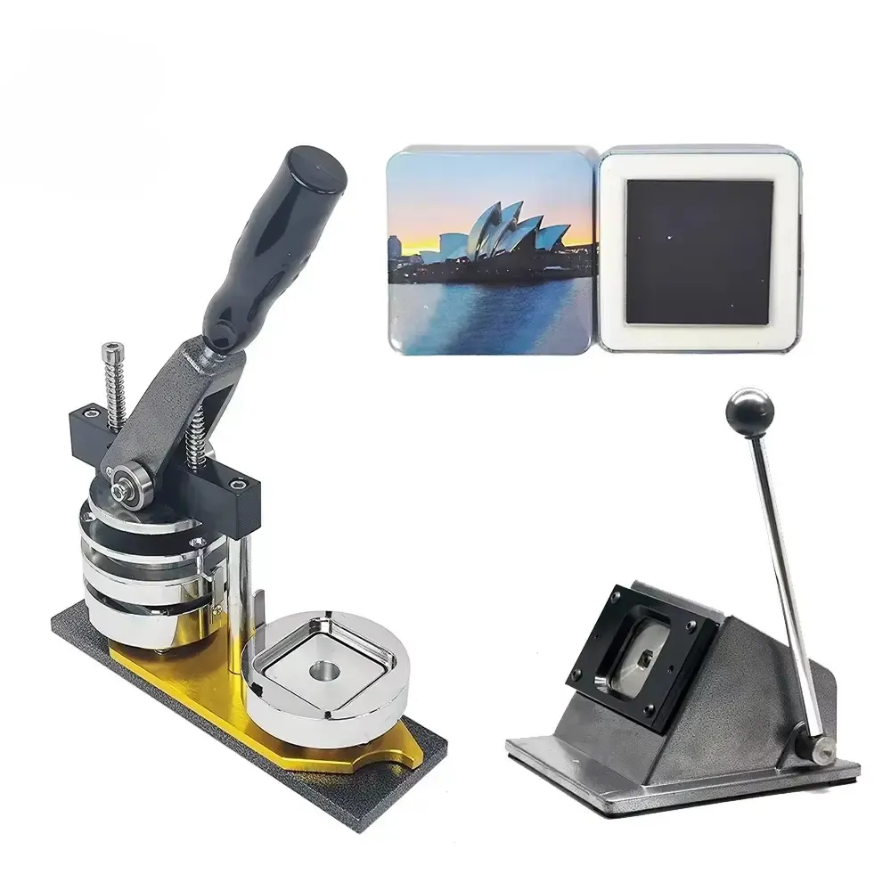 Professional 50mm 2.2 Inch Fridge Magnet Making Machine detail 2