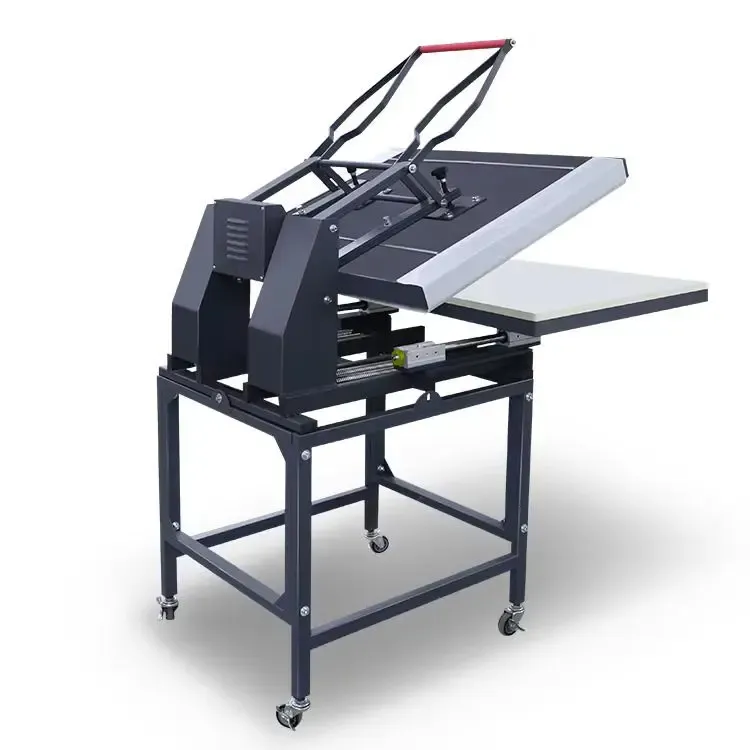 Plancha térmica plana de 70x100 cm para transfers grandes en prendas - imagen 7