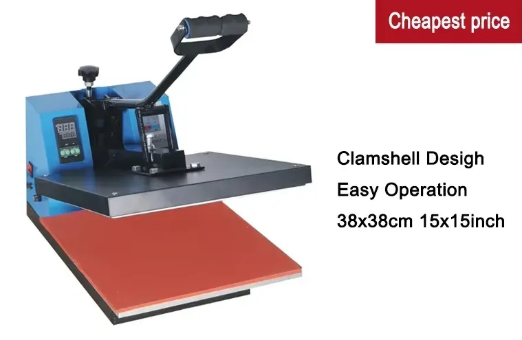 Manual heat press machine 40*60 detail 2