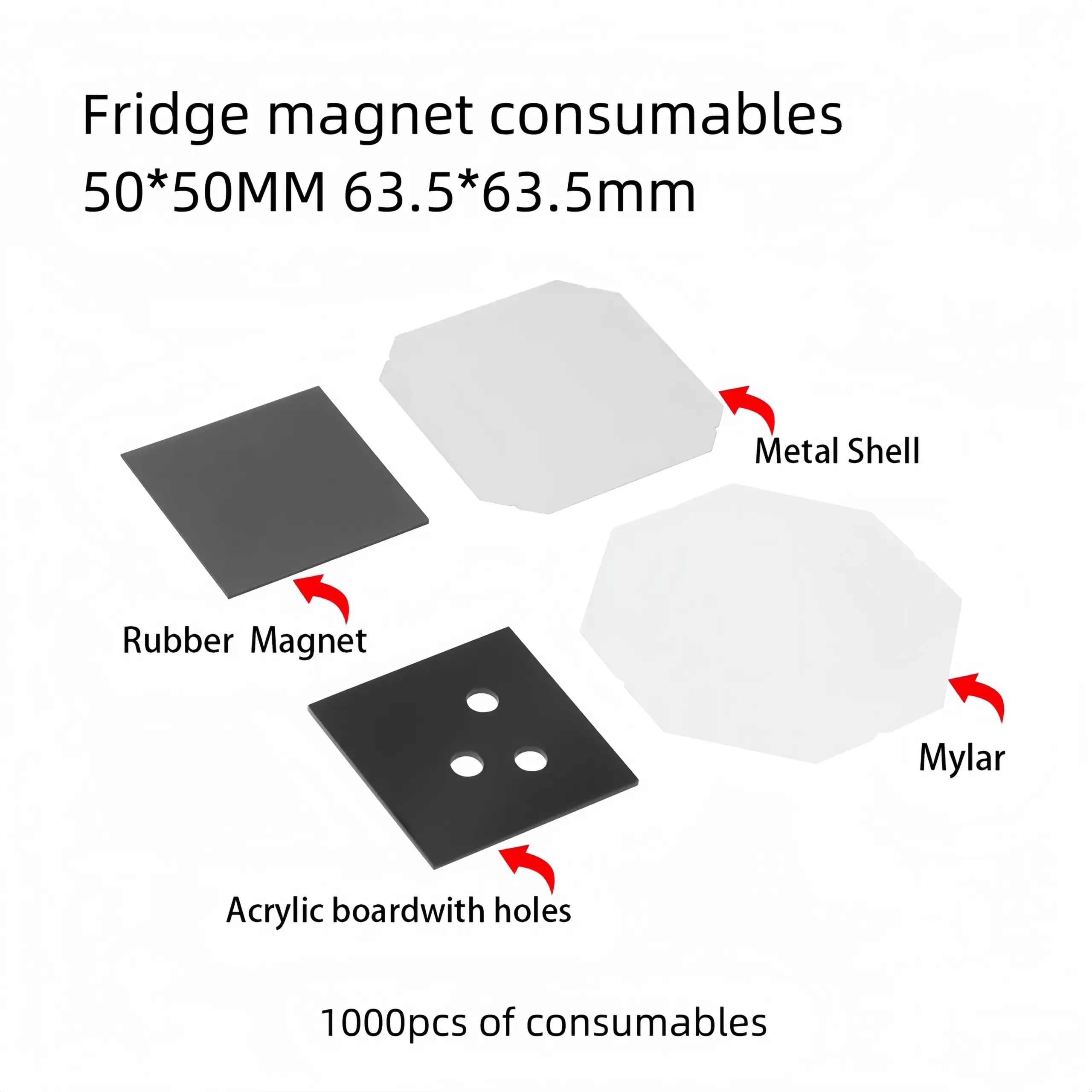 High Quality Fridge Magnet Making Machine for B2B Custom Gifts detail 6
