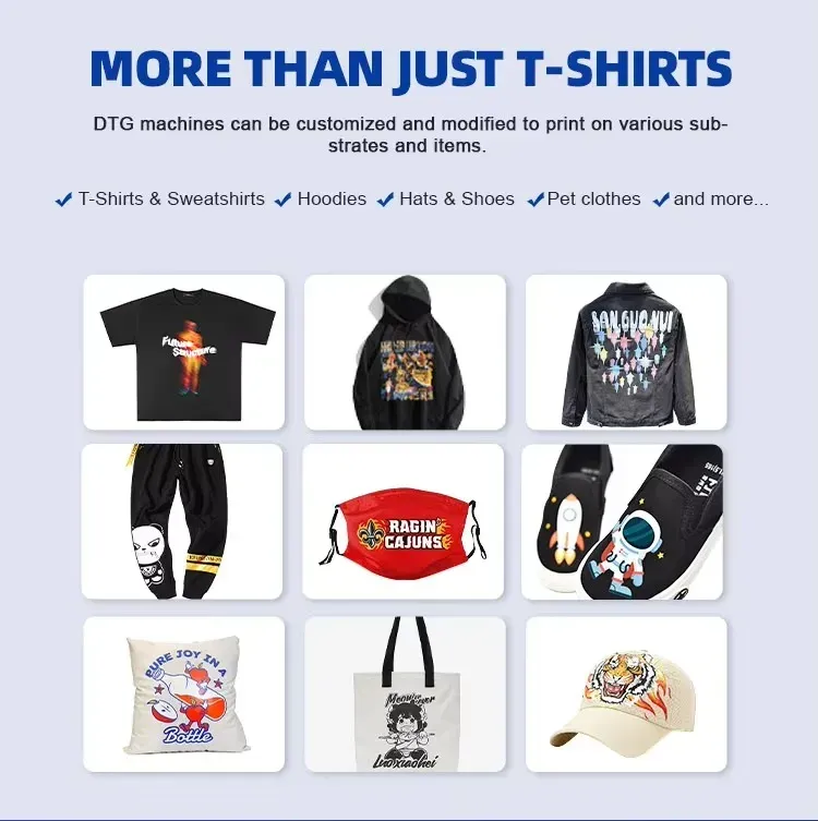 Imprimante DTG pour la production de vêtements personnalisés - détail 4