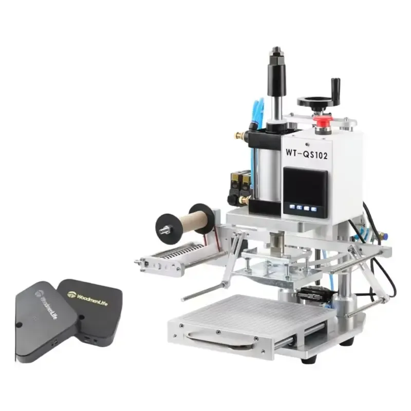 Máquina neumática automática plana de estampado en caliente para producción B2B - imagen 3
