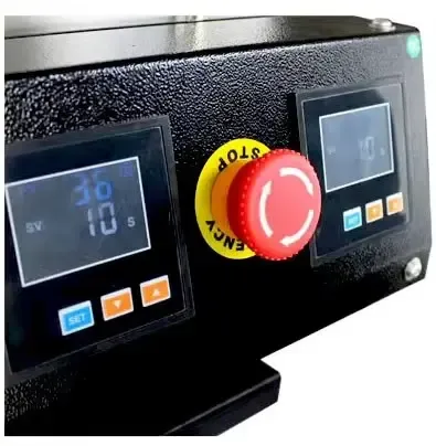 15x20cm Dual Station Pneumatic Heat Press Machine detail 7