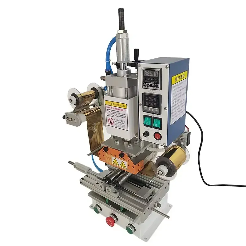 Custom Gold Foil Stamping Machine for Logo Printing and Product Branding - image 5