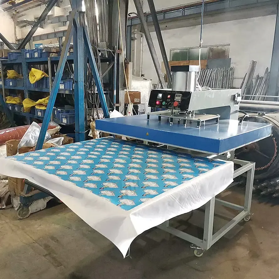 Large Format Clamshell Pneumatic Heat Press Machine detail 1