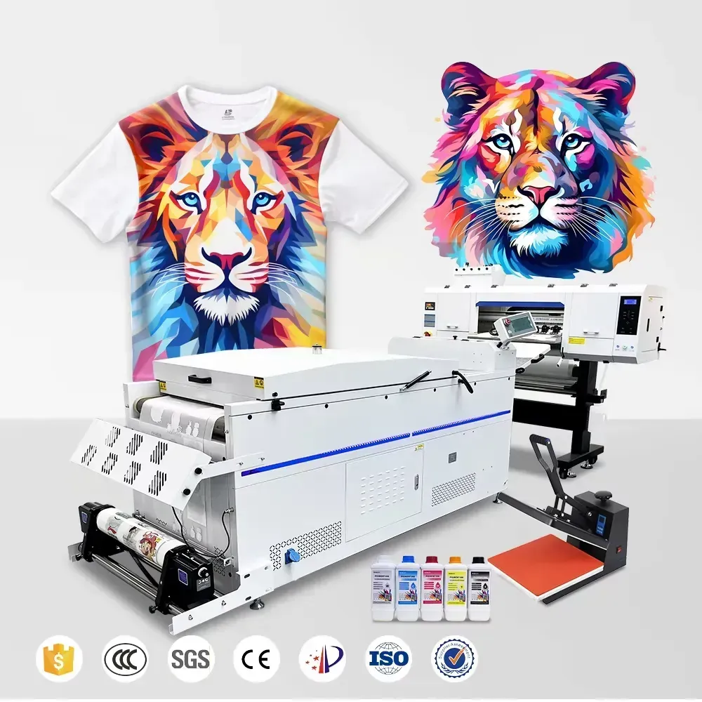 Imprimante DTF pour stickers et T-shirts à quatre têtes I3200-A1 - image 3