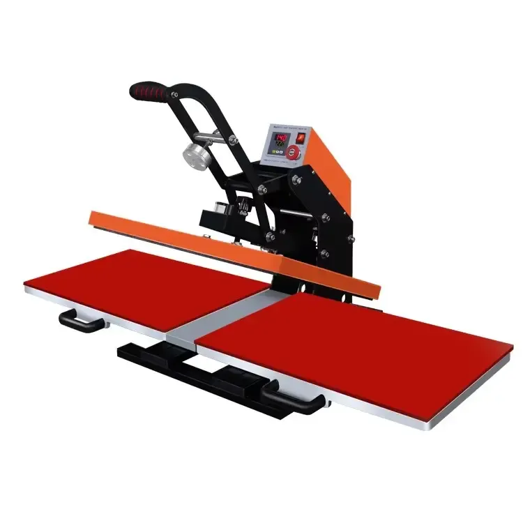 40x60cm Dual Station Manual Heat Press Machine - image 3