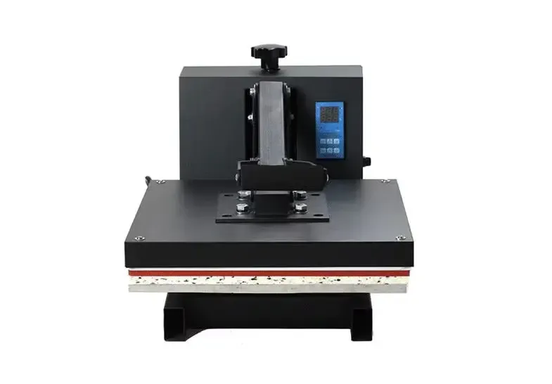 Plancha térmica manual tipo almeja negra con panel de control digital - detalle 5