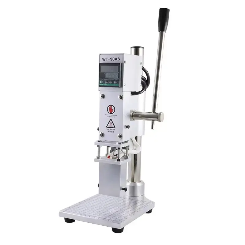 Petite machine de marquage à chaud manuelle pour cuir en atelier - image 2