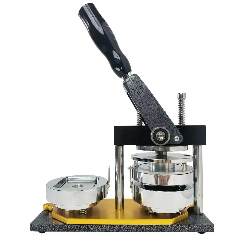 Manual 50x50mm Custom Fridge Magnet Making Machine