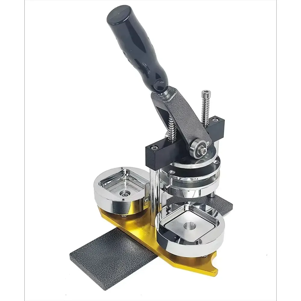 Manual 50x50mm Custom Fridge Magnet Making Machine - image 3