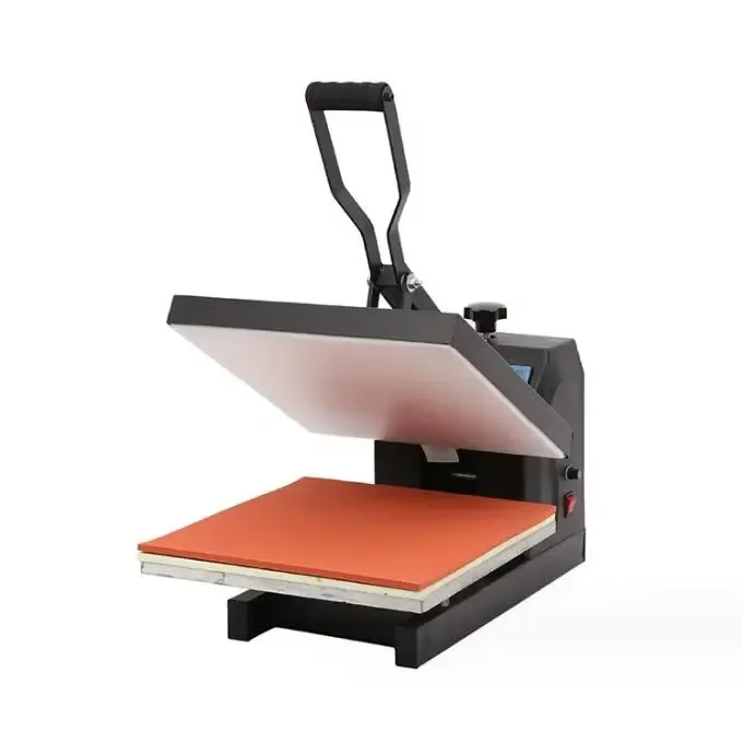 Plancha térmica manual tipo almeja negra con panel de control digital - imagen 2